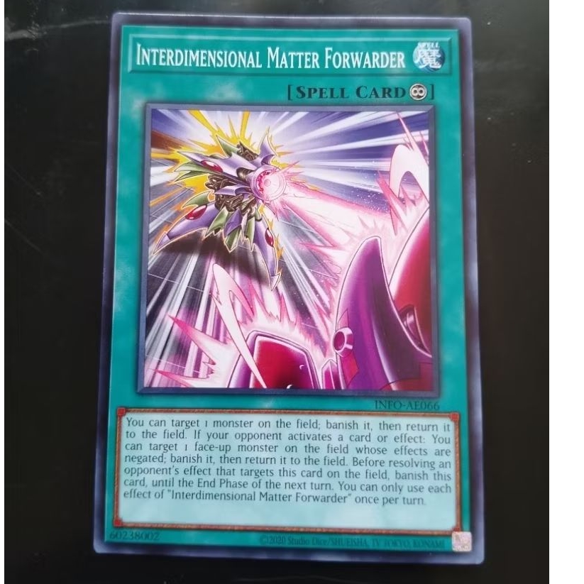yugioh AE Interdimensional Matter Forwarder 0011AE