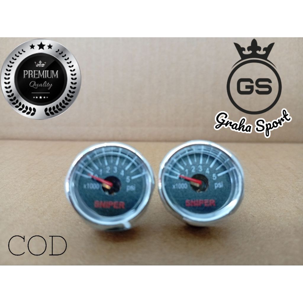 Manometer 5000psi, Manometer sniper, Manometer od 22, Manometer Pcp, Manometer unit, Manometer