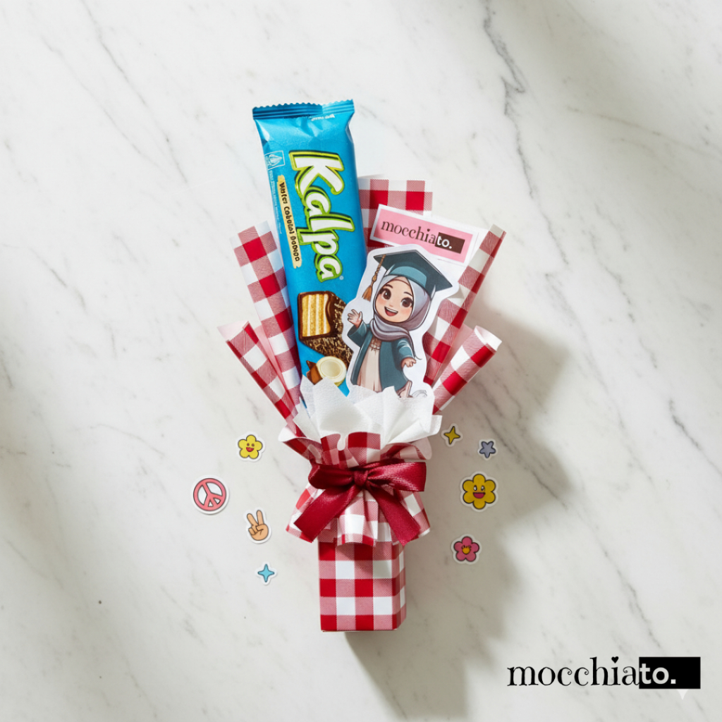 Buket Mini Coklat Beruang Bouquet Snack Valentine Anniversary Wisuda Sempro Ulang Tahun Kado Beng Be