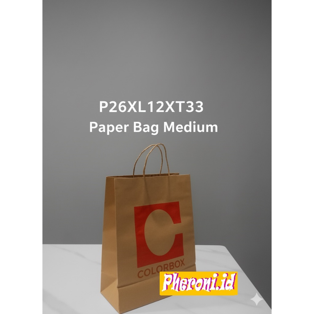 Paper bag Colorbox Medium
