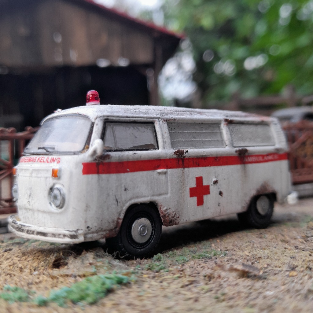 greenlight vw volkswagen ambulance custom junk rosok