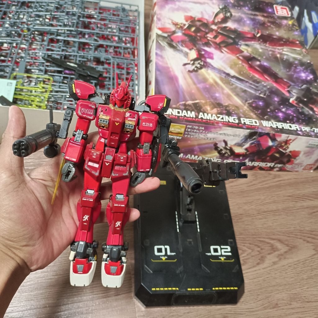 Gundam MG amazing red warrior bandai original