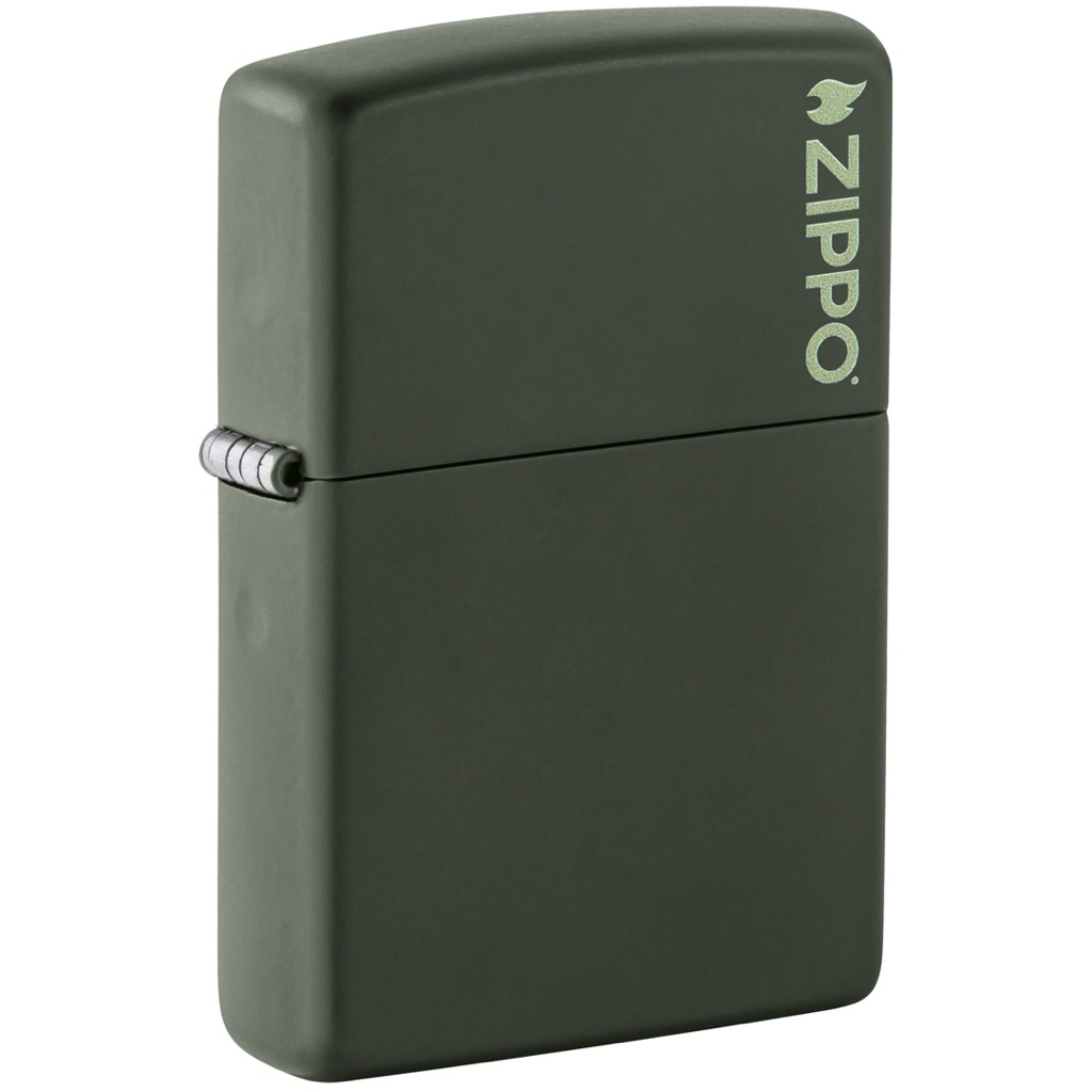korek api zippo usa ori classic green mate zippo logo best quality click