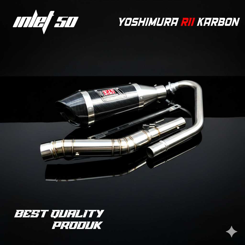 Knalpot Yoshimura bass adem Vixion fu Sonic CBR Vixion old Megapro R15 MX king knalpot racing