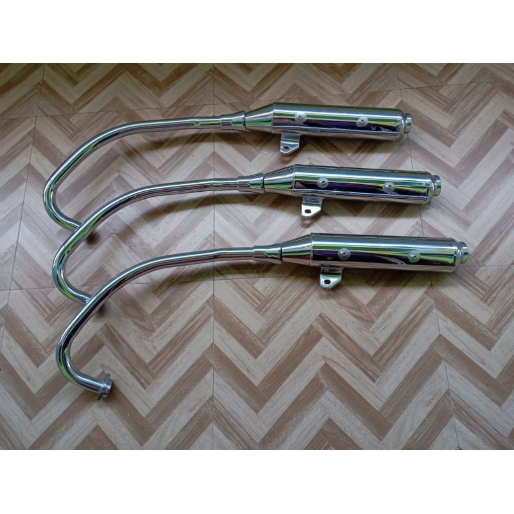 KNALPOT STANDARAN SUJUKI THUNDER  OLD THUNDER 125  LAMA ORIGINAL