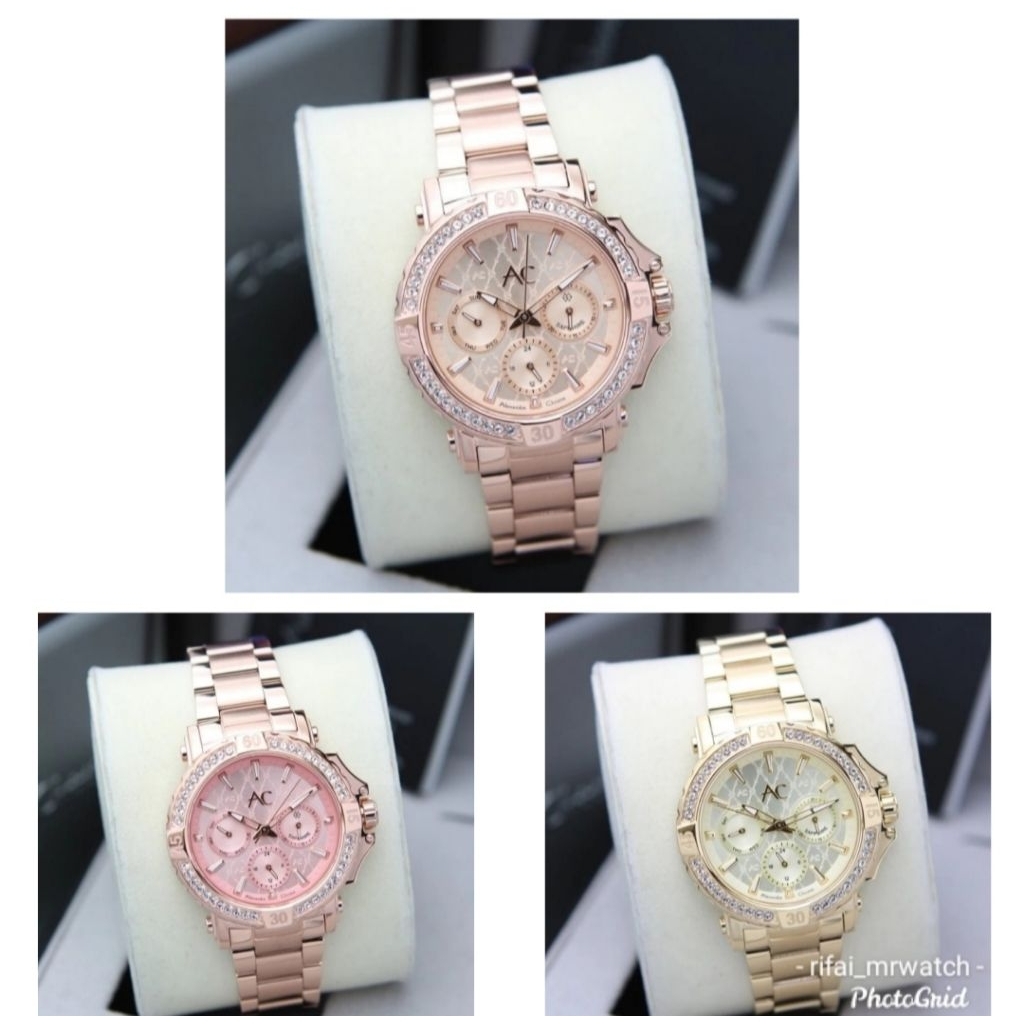 JAM TANGAN CEWEK ALEXANDRE CHRISTIE AC 9205 ORIGINAL