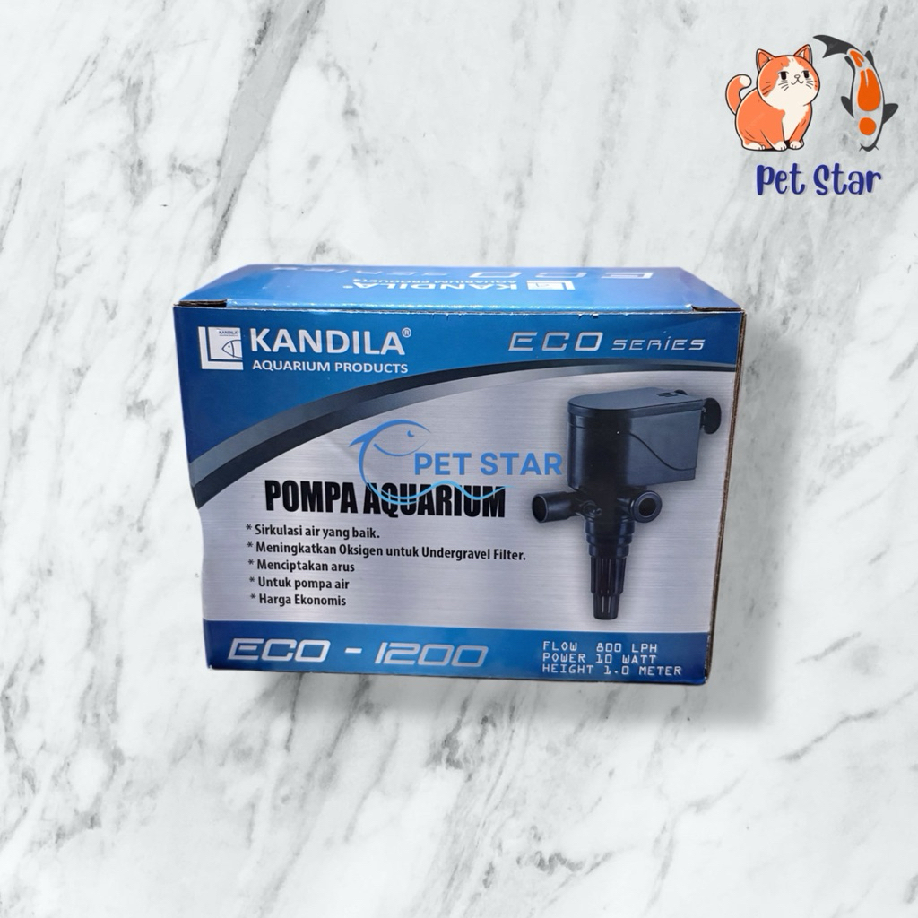 Pompa Air Celup Aquarium Kandila Eco 1200 Power Head / Kandila Eco 1200