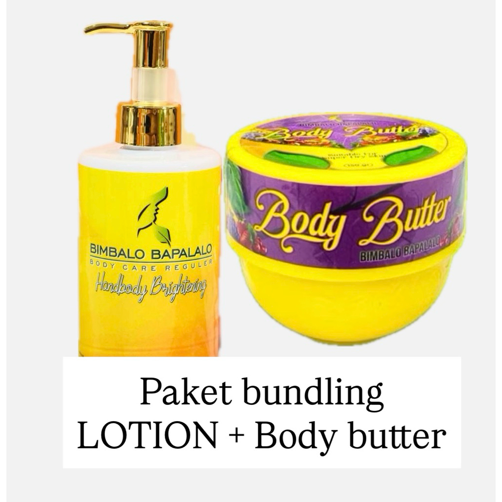lotion + body butter bimbalo bapalalo