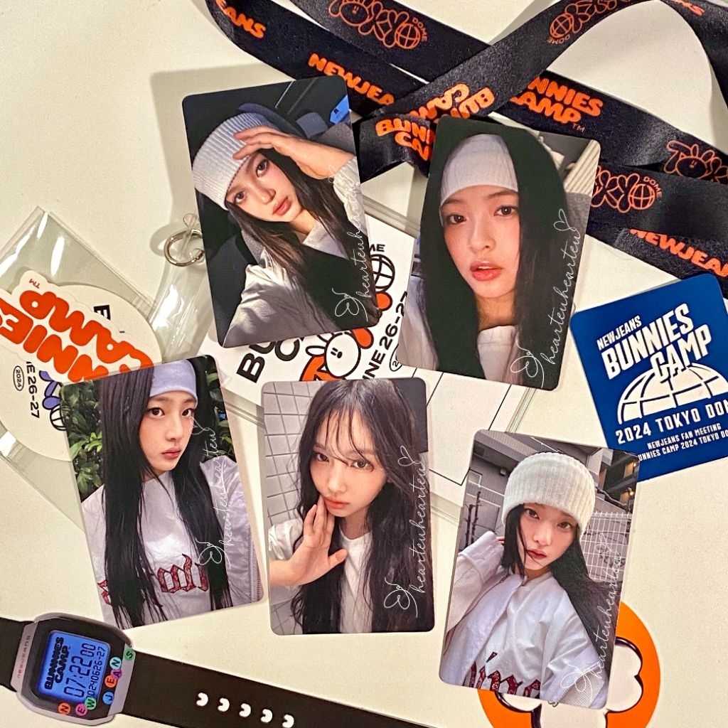 hearteuhearteu — [READY STOCK INA] [OFFICIAL] NEWJEANS / NJZ / MHDHH Photocard, from Bunnies Camp To