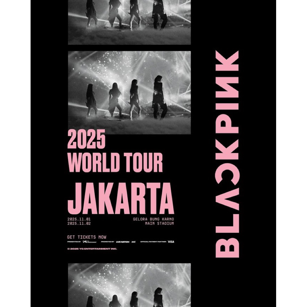 [DAY 1 - PLATINUM B] TIKET BLACKPINK WORLD TOUR <DEADLINE> IN JAKARTA