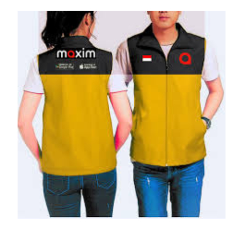 Rompi Kuning maxim Terbaru,Sedia 5 Model - Rompi Pria Bermotor maxim Murah