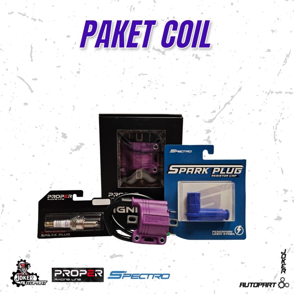 Paket Coil Jupiter MX 135 Old New MX 135 Karbu Busi PRO IRIDIUM Paket Pengapian Racing