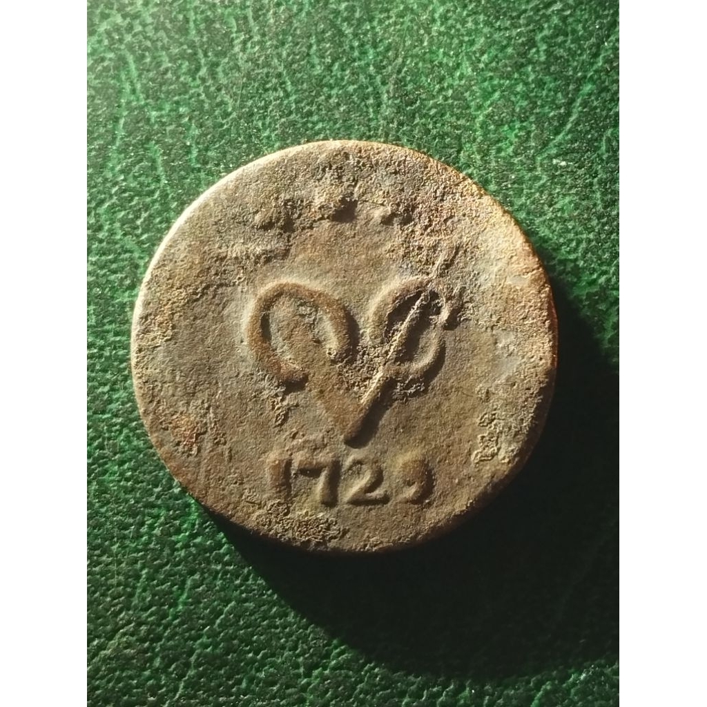 koin VOC thn 1729 Asli sesuai foto