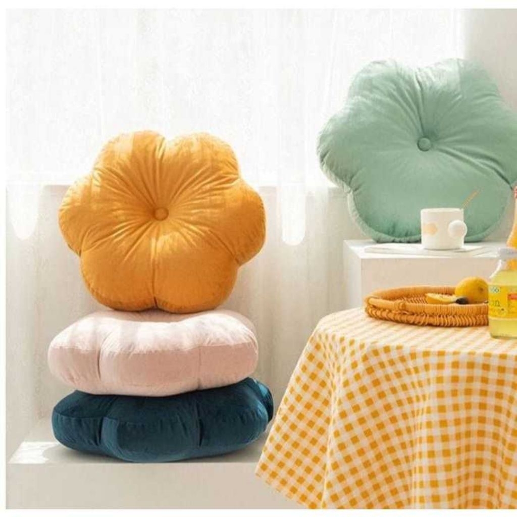 bantal duduk lesehan lantai ruang tamu aesthetic cafe ukuran jumbo Pumpkin Cushion
