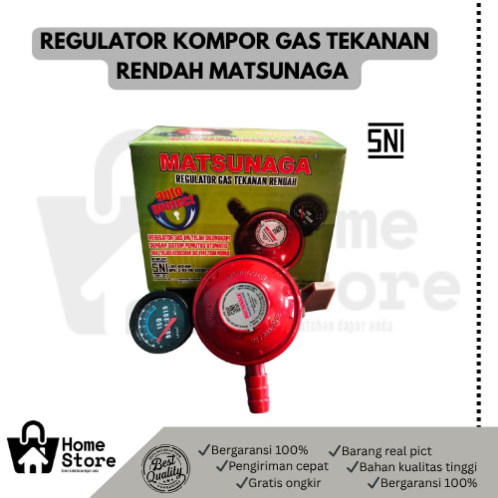 [COD] MATSUNAGA REGULATOR GAS LPG TEKANAN RENDAH OTOMATIS