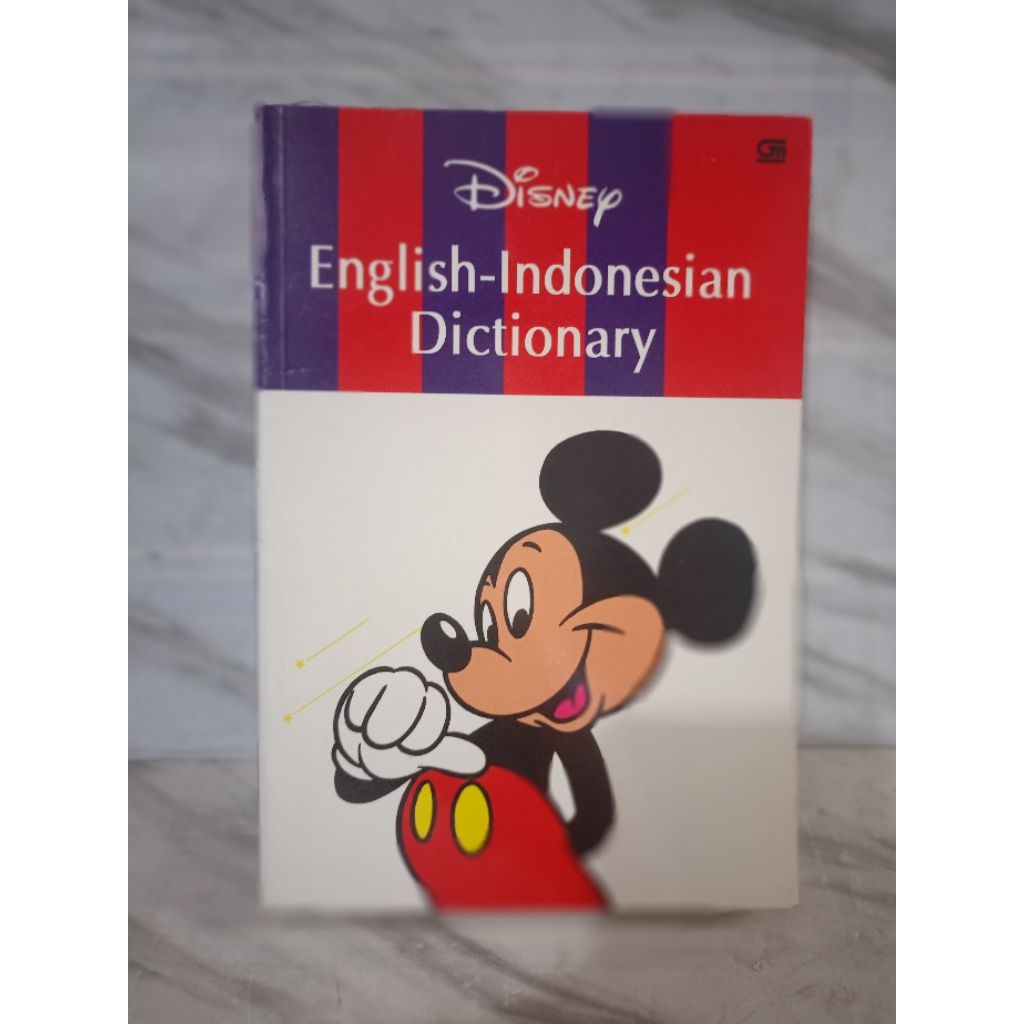 DISNEY, ENGLISH-INDONESIAN DICTIONARY