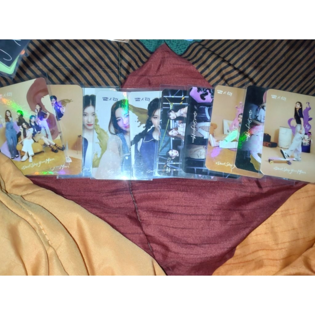 photocard itzy ultramilk
