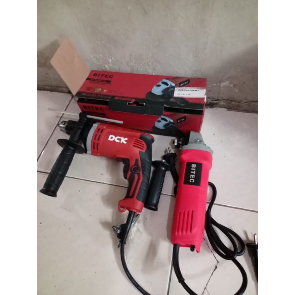 bor dck 13 mm dan gerinda bitec
