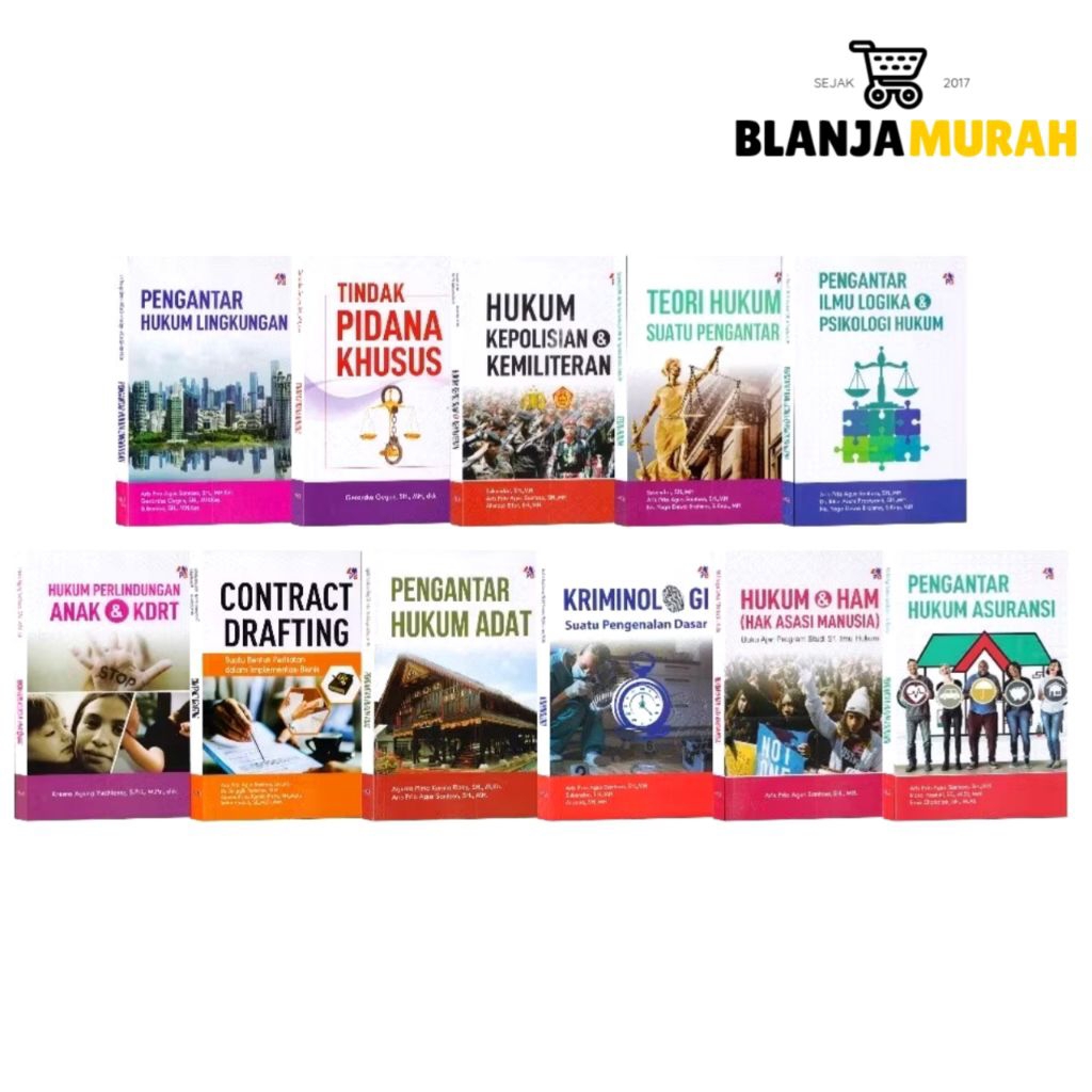 BUKU HUKUM SEMESTER 6 : CONTRACT DRAFTING/PENGANTAR HUKUM ADAT/HUKUM PERLINDUNGAN ANAK & KDRT/HUKUM 