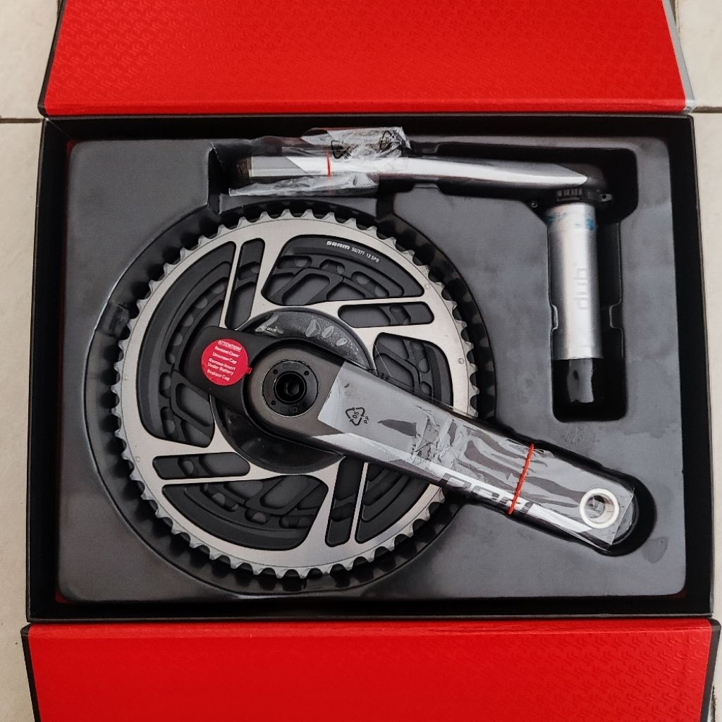 Crankset Crank Set Sram Red AXS Power Meter 170 50-37 DUB