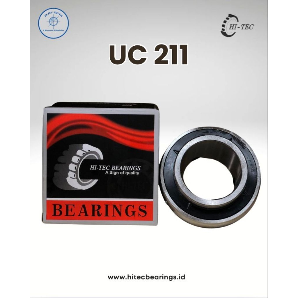 HITEC SILVER BEARING TYPE UC 211