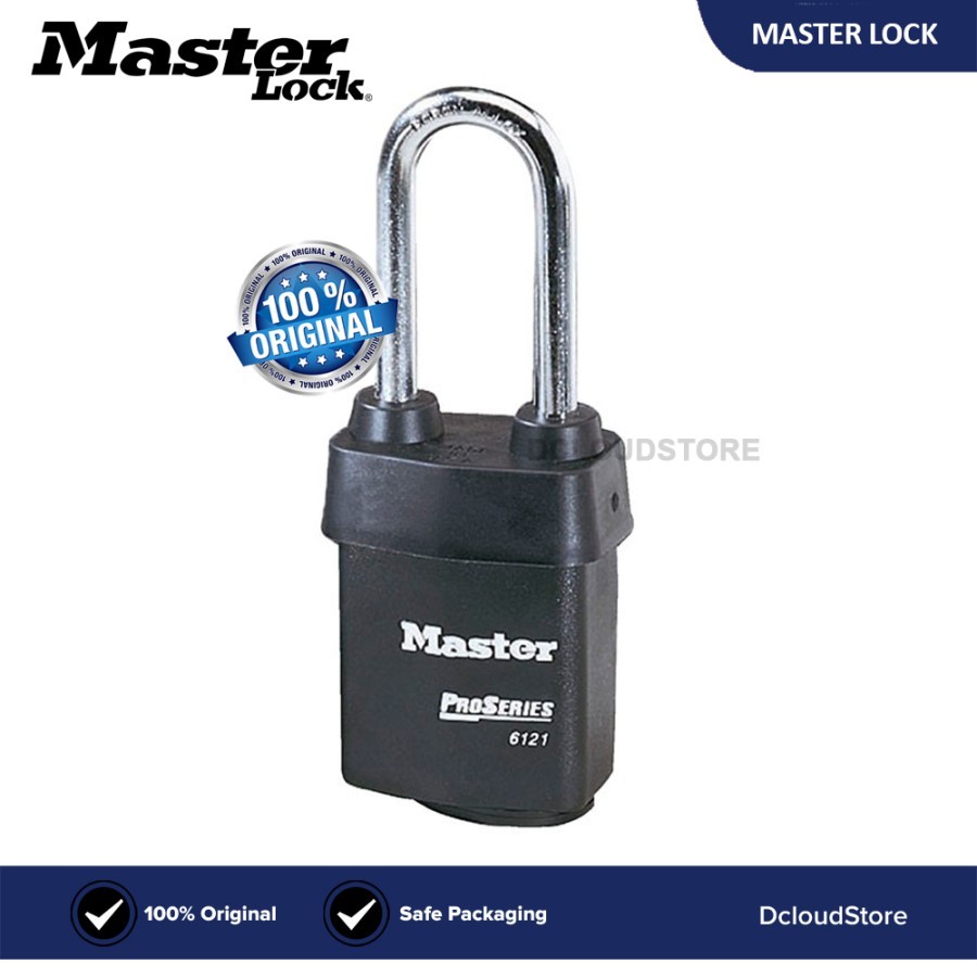Gembok MASTER LOCK 6121DLJ 54 mm ProSeries Leher Panjang Padlock