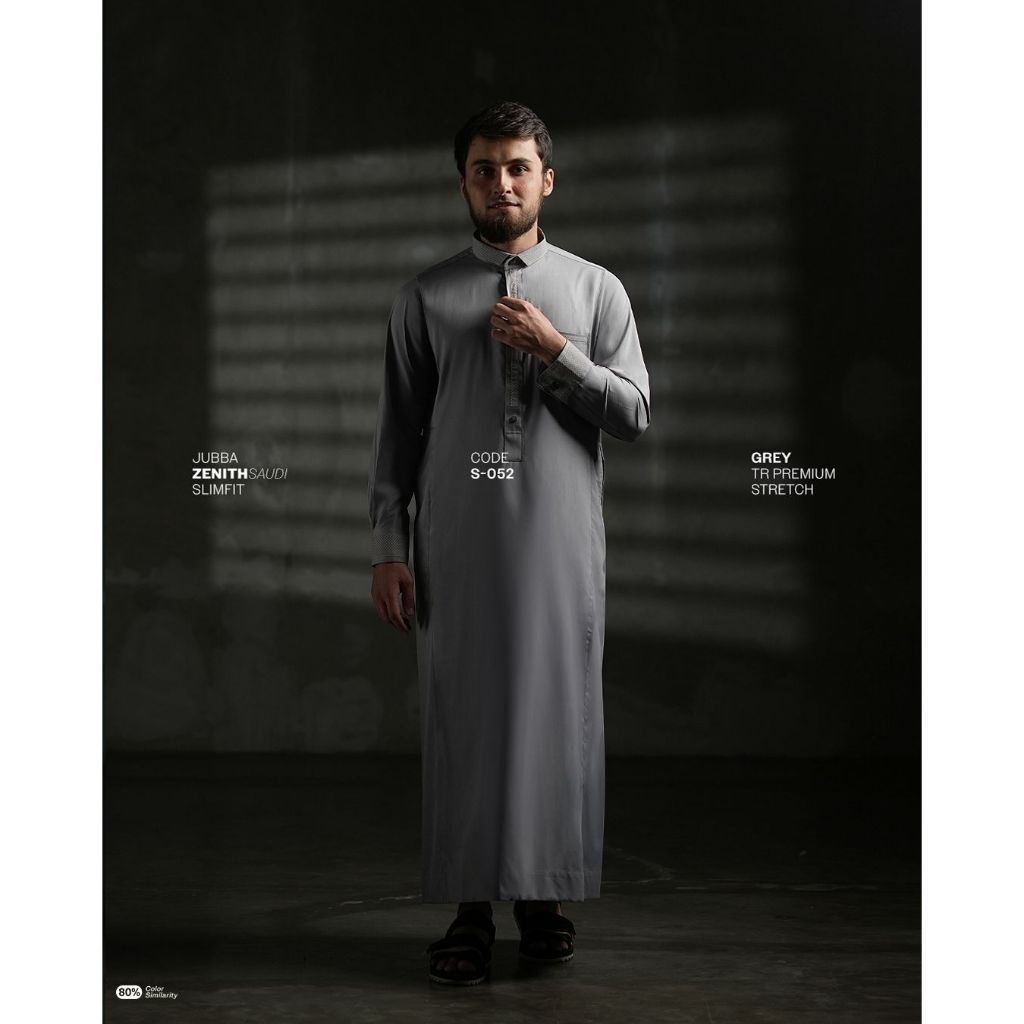 SAMASE | JUBAH SAMASE S052 | JUBAH SLIMEIT ZENITH | JUBAH PREMIUM LENGAN PANJANG