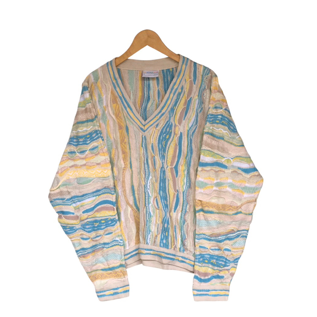 Vintage coogi knitwear / coogie sweater australia / vintage coogi knitwear cardigan / coogi multicol