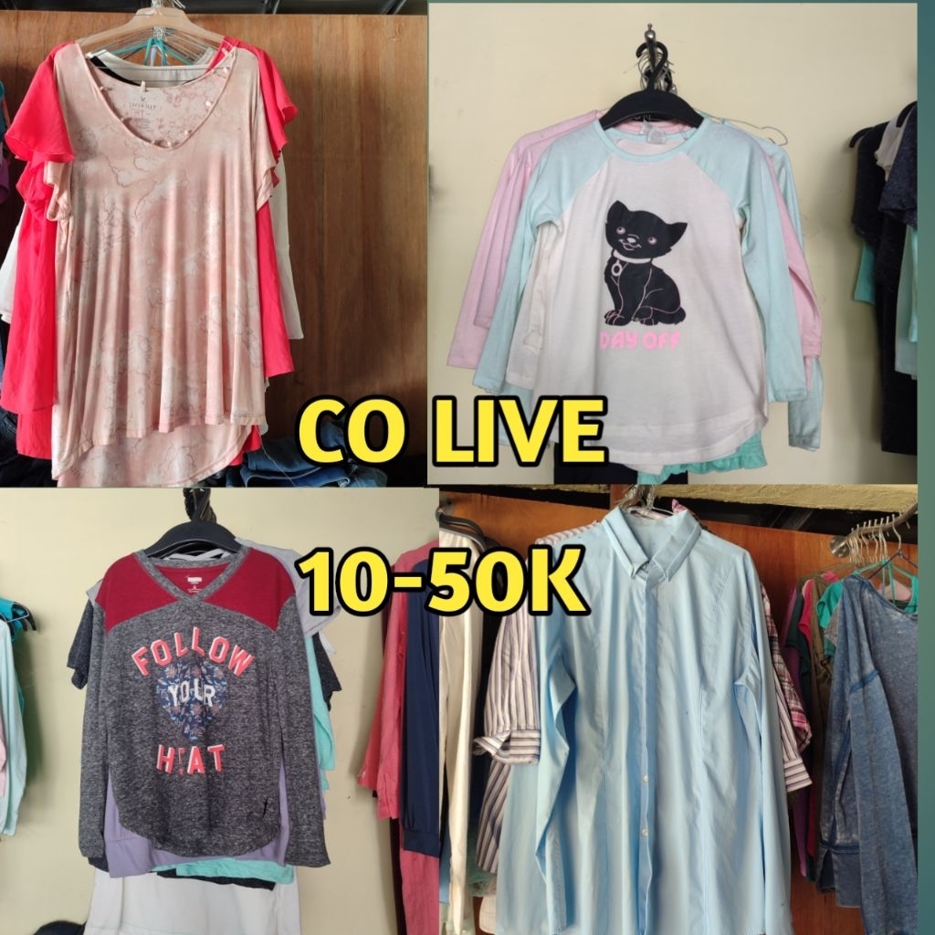 LIVE BAJU 10-50 RIBU