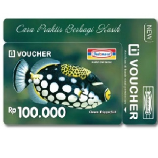FREE GIFT VOUCHER INDOMARET 100RB