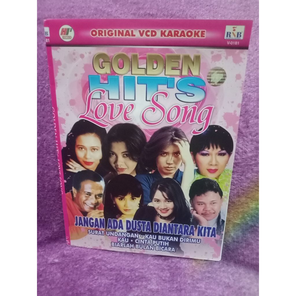 VCD GOLDEN HITS LOVE SONG