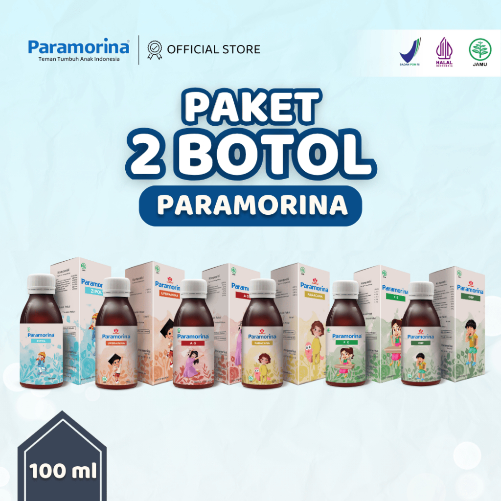 Madu Herbal Paramorina - Paket 2 Botol - Bebas Pilih Varian - 100ML - Shopee Official Store