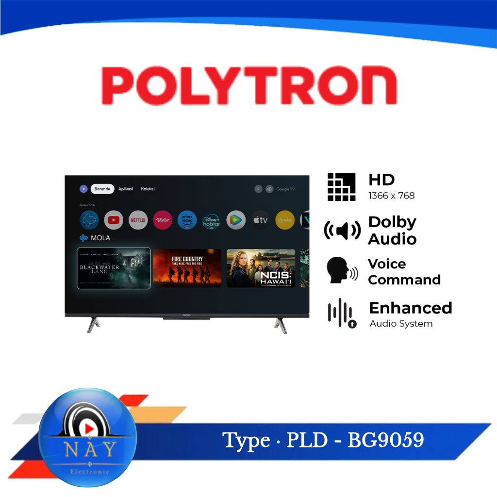 POLYTRON 32RG9059 FULL HD GOOGLE TV 32 inch