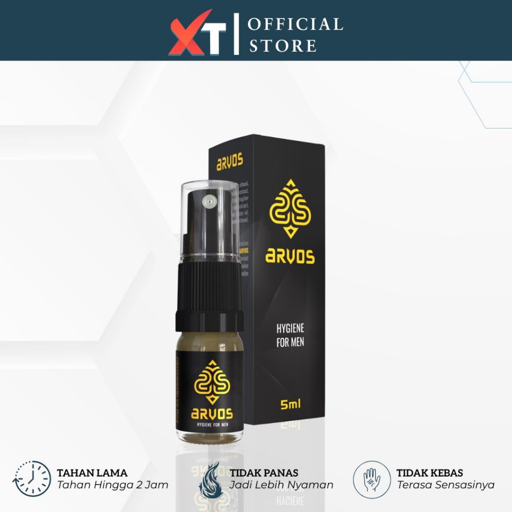 Arvos Spray Obat Kuat Perkasa Tahan Lama Oles minyak Tanpa kebas Ezjakulasi Berhubungan Pria 100% or