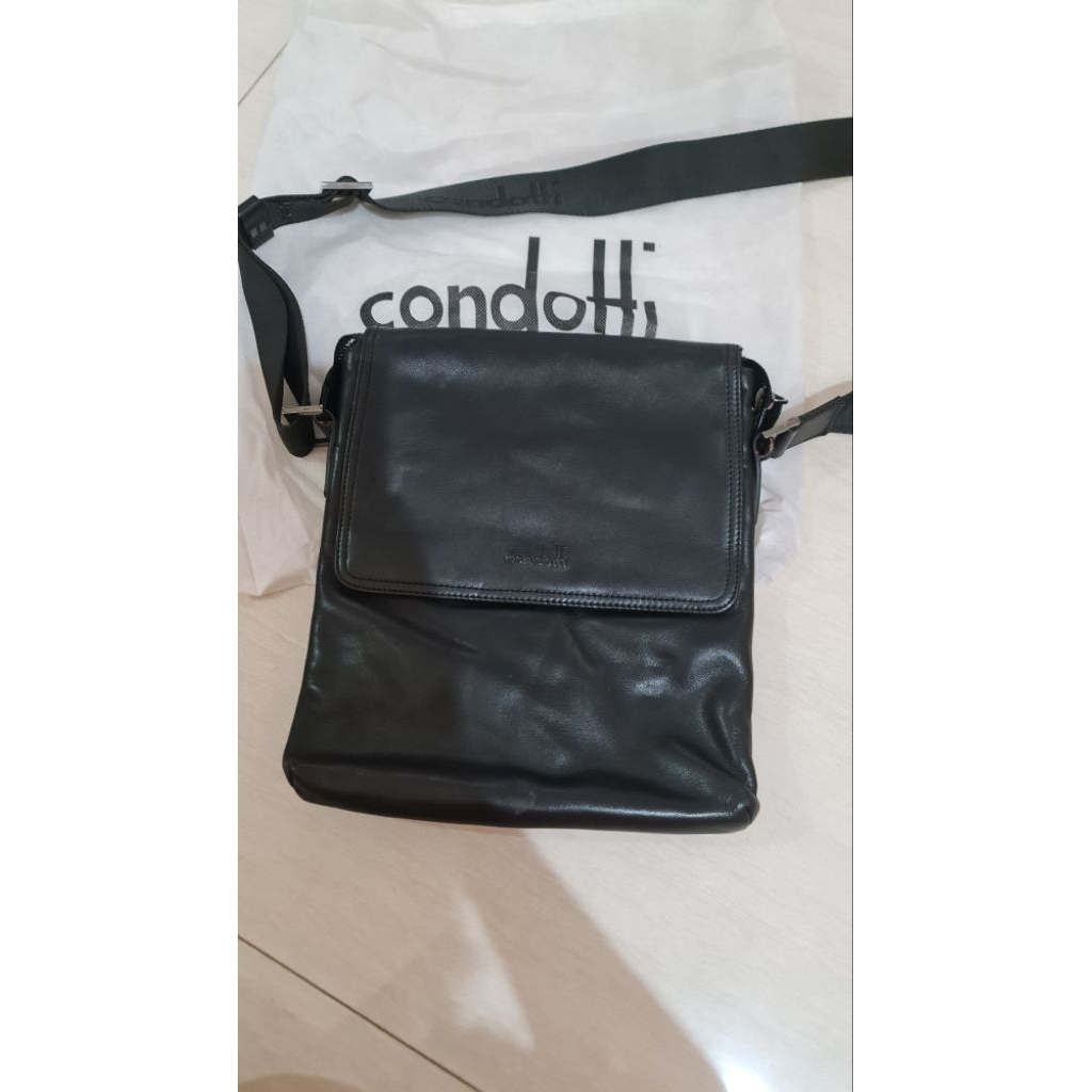 Tas Sling Bag Slempang Pria Kulit Condotti