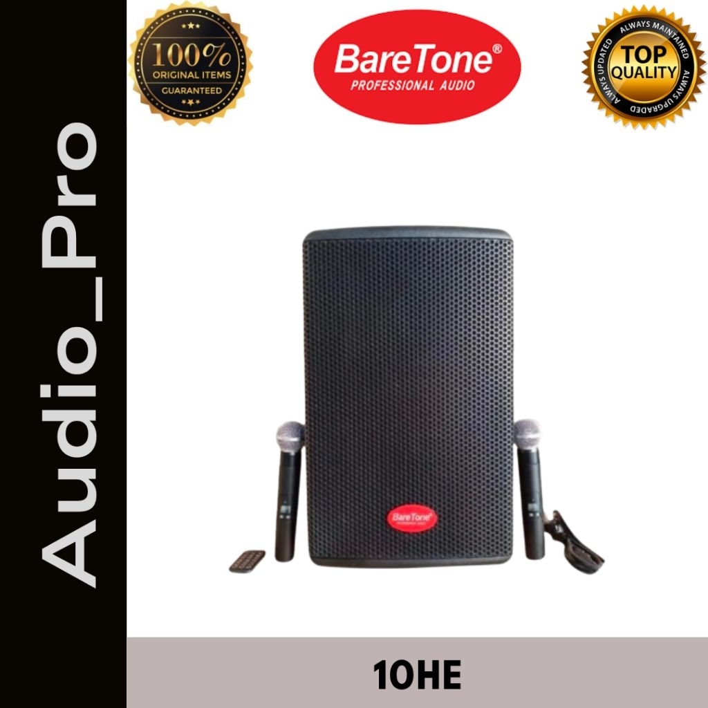 SPEAKER PORTABLE BARETONE MAX10HE | MAX 10 HE | MAX 10HE ORIGINAL BY BARETONE