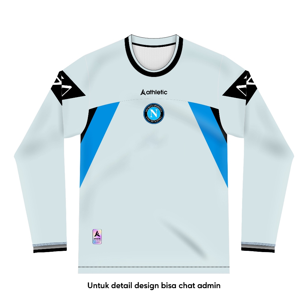 ATHLETIC SPORTWEAR - Jersey Vintage Bola Fantasy Napoli GK 2003-04 Fullprinting Casual - Atasan