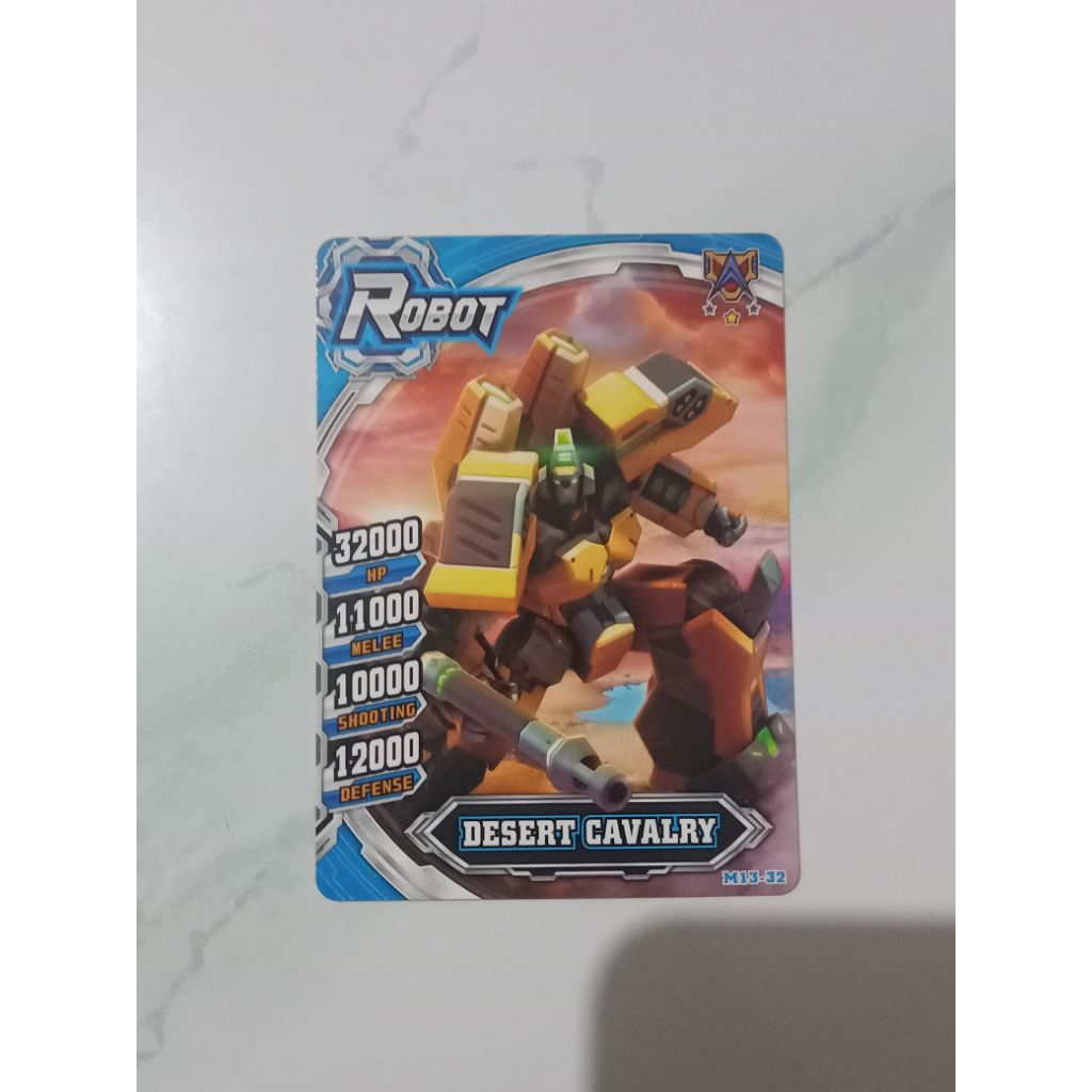 Kartu ori Hero of Robots Desert Cavalry