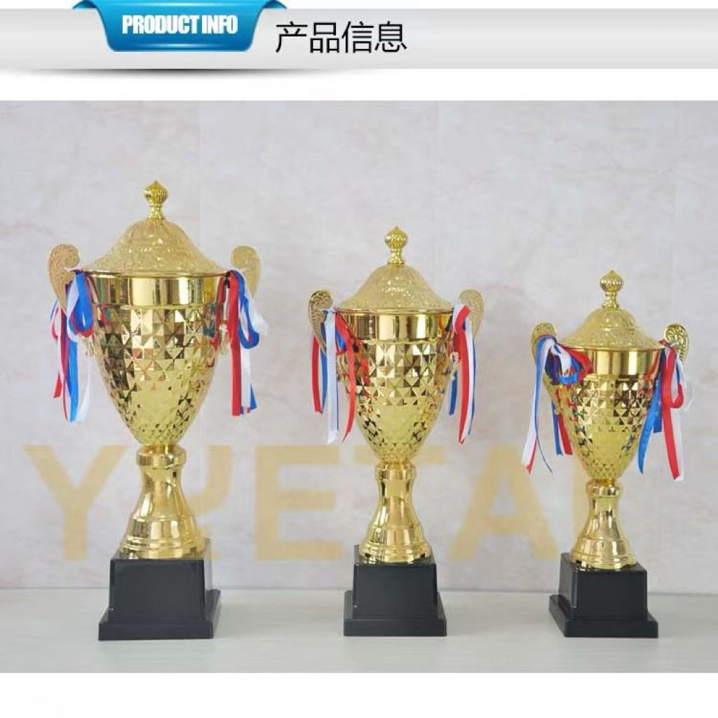 piala metal besar tinggi 38 cm 43 cm 48 cm 54 cm emas throphy bergilir