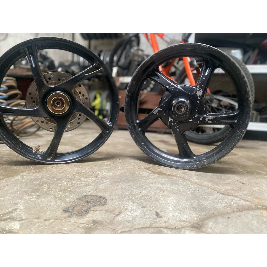 Velg mio m3 125 pnp mio z tapak lebar siap pakai