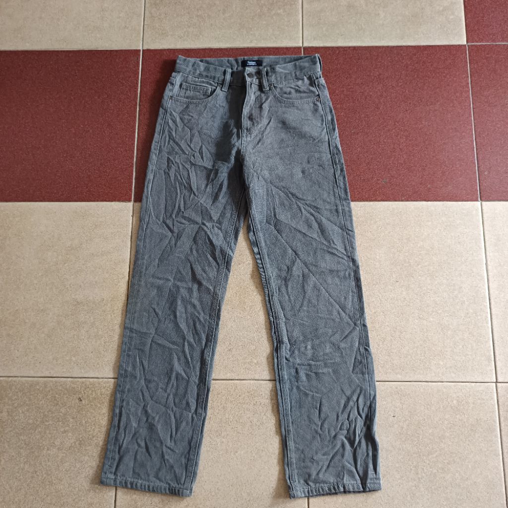 celana panjang jeans musinsa standard abu