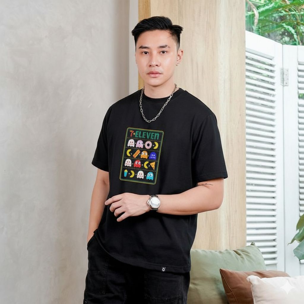 Arigo T-Shirt PACMAN SEVEN ELEVEN