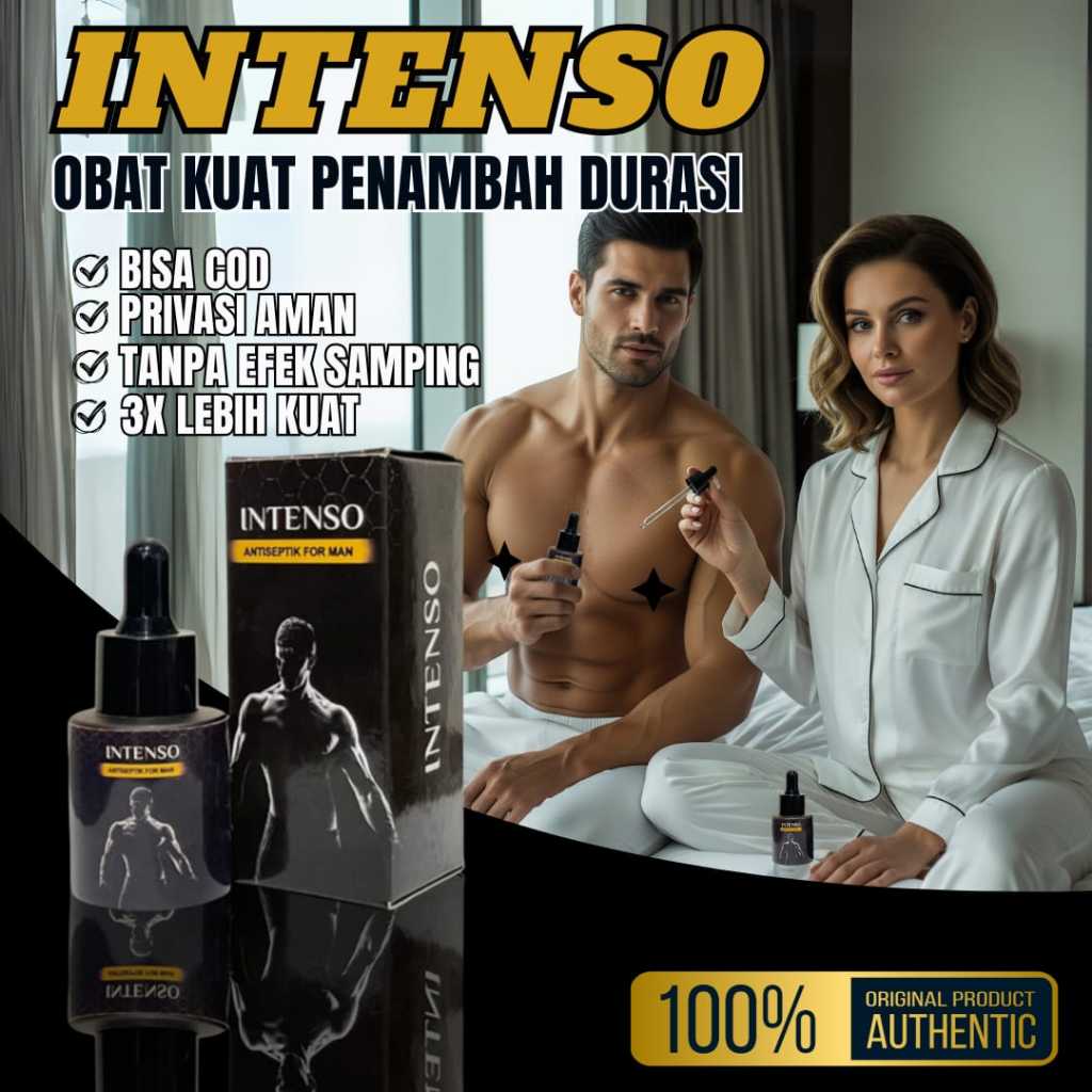 INTENSO ANTISEPTIK FOR MAN|OBA KUAT PRIA TAHAN LAMA ORIGINAL 100 BPOM PRIVASI DIJAMIN AMAN