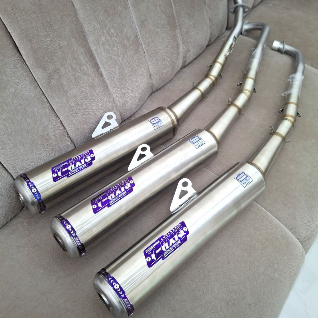 Knalpot Standar Racing Original T-Axis PNP Jupiter z burhan Vega R new Vega lama Supra x 125 Revo 11