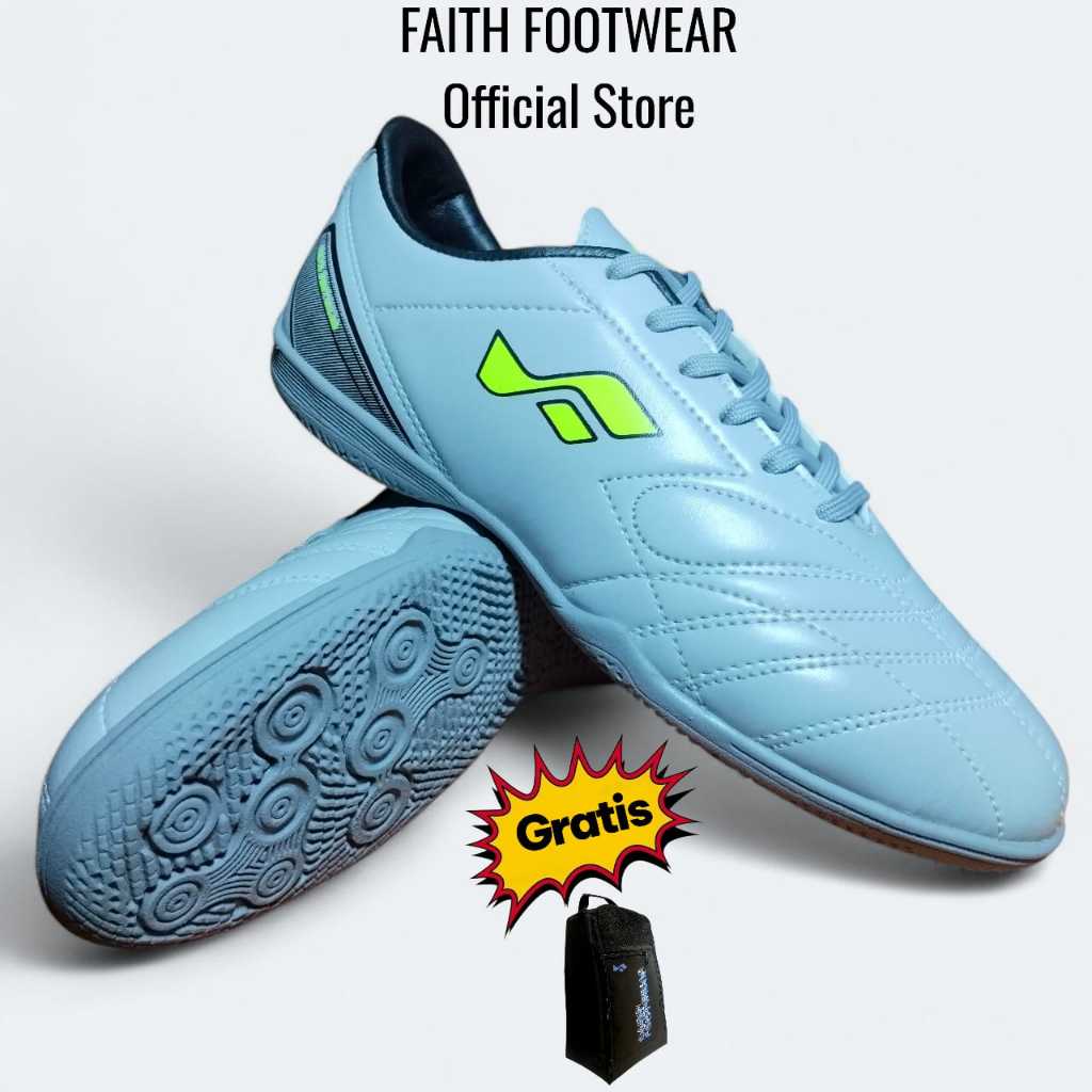 Faith Footwear Sepatu Futsal Original Free Tas