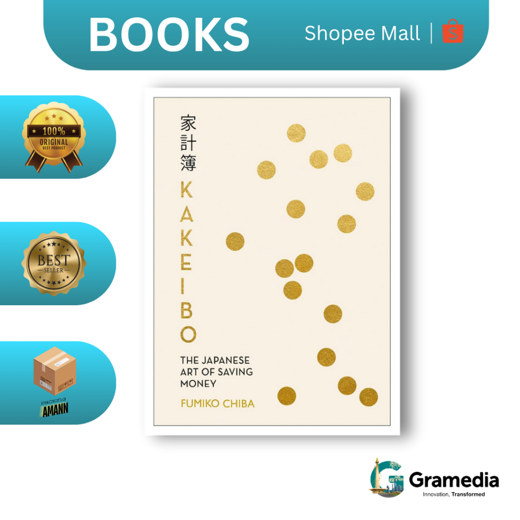 Gramedia MKG - Buku Import - KAKEIBO: THE JAPANESE ART OF SAVING MONEY by Fumiko Chiba (WTRL)