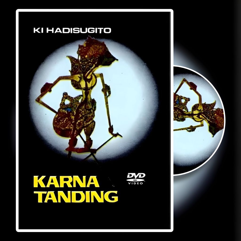 KASET WAYANG KULIT DALANG KI HADISUGITO LAKON KARNA TANDING - KASET DVD VIDIO WAYANG KULIT - KASET K