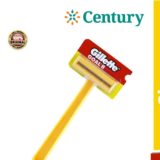 GILLETTE GOAL II/ MENS SAVER / ALAT CUKUR / Pencukur bulu rambut kumis Janggut