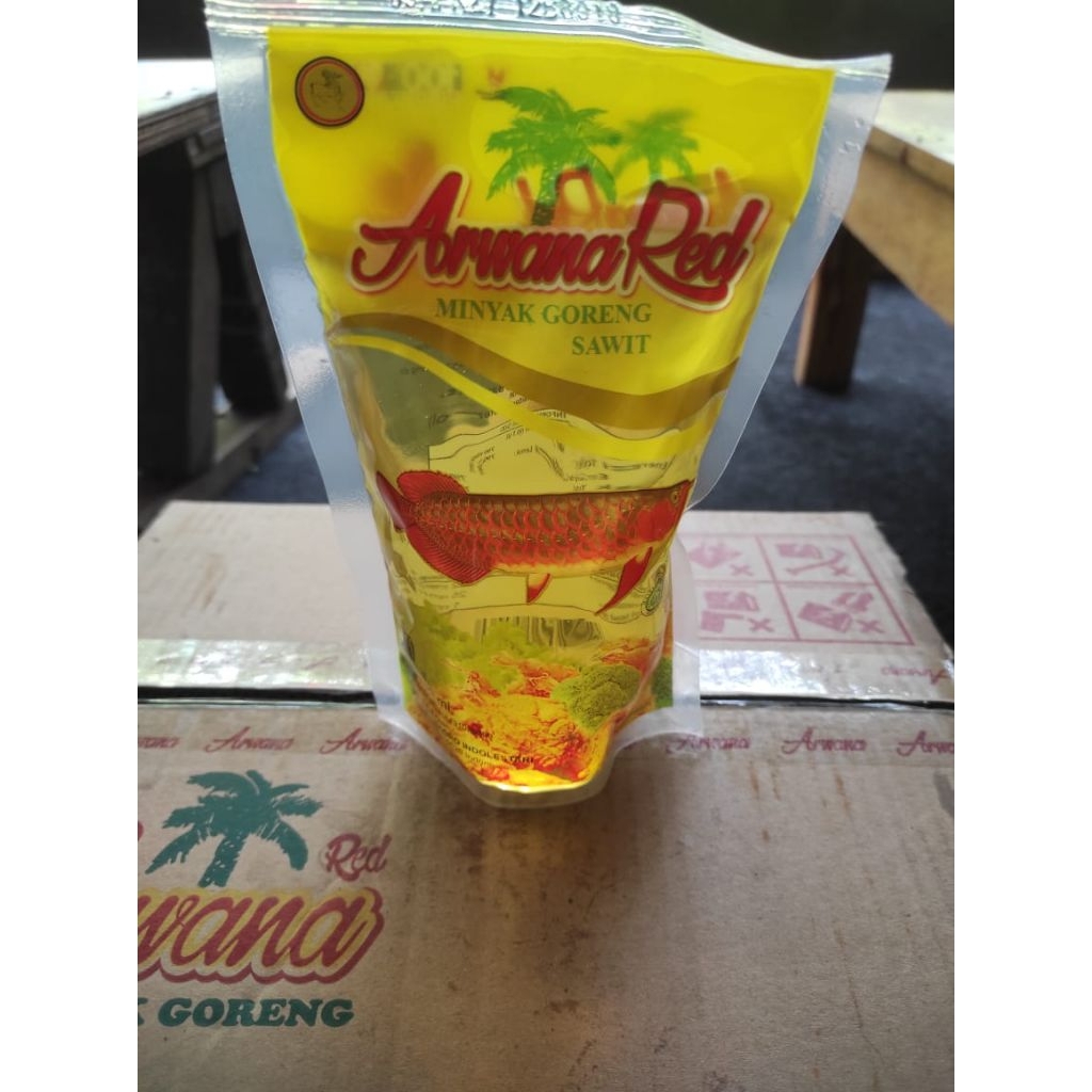 Minyak Sayur, Minyak Goreng, Minyak murah Arwana Red 450ml