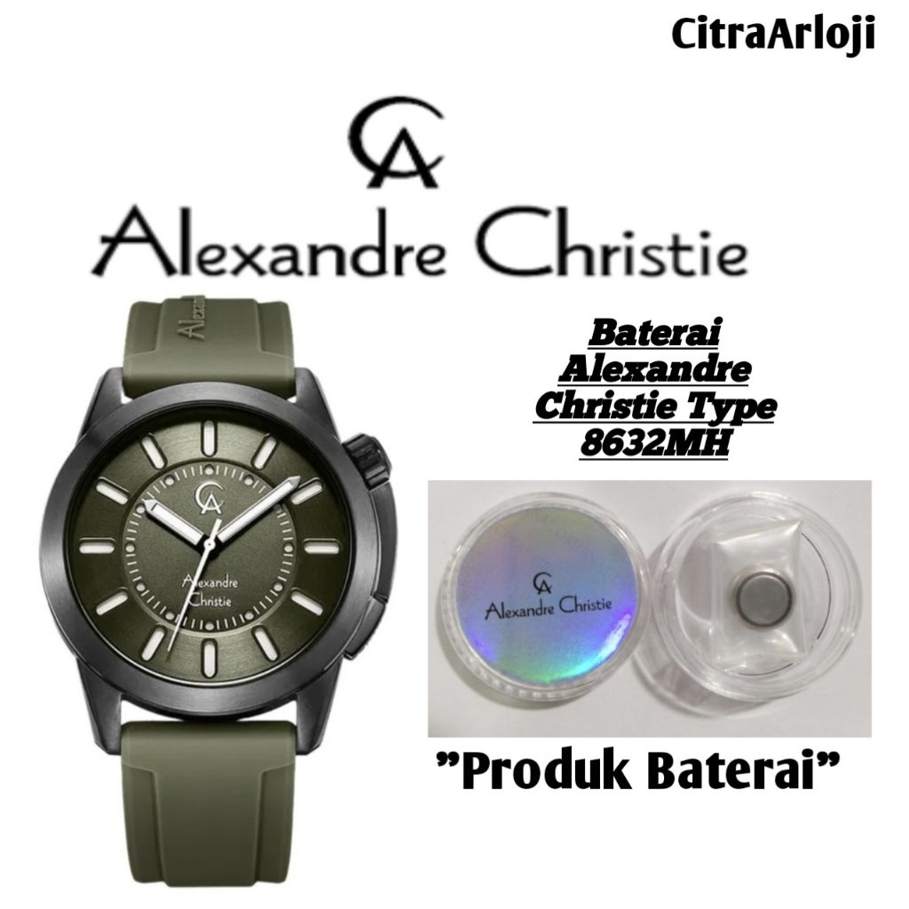 Baterai Alexandre Christie  8632MH Original
